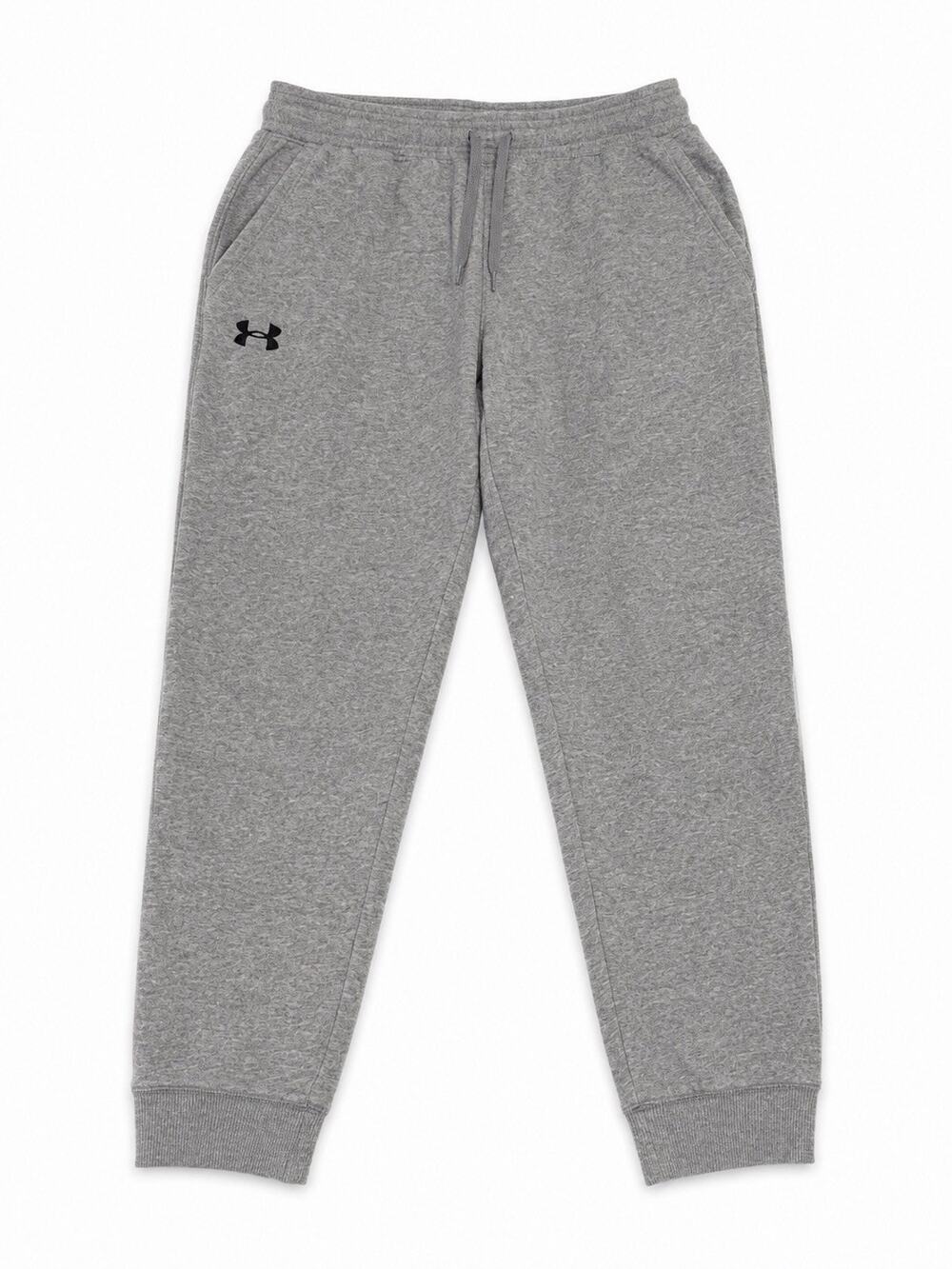 Under Armour Men’s Large Gray Loose Fit Fleece Jogger Sweatpants Drawstring